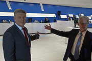 eröffnet wurde das neue MVG Kundencenter Hauptbahnhof von Wirtschaftsreferent Dieter Reiter und MVG Chef Herbert König am 28.02.2014 (©Foto: Martin Schmitz)